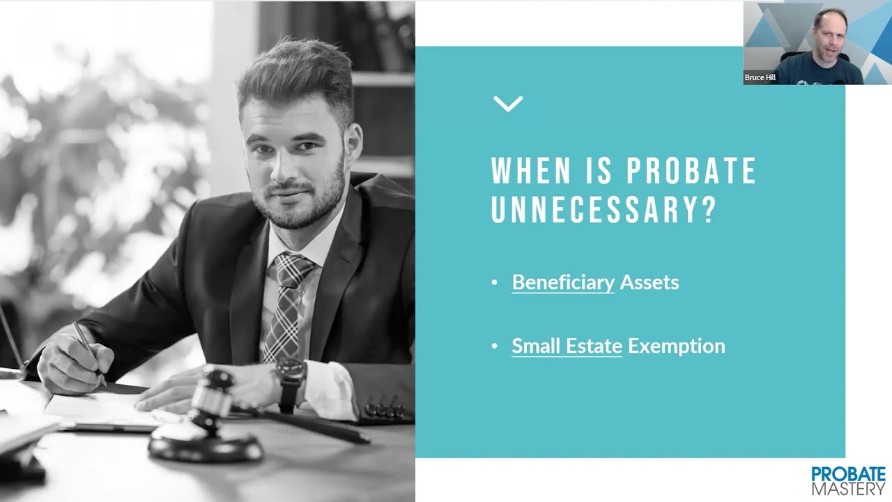 Free Probate Foundations Webinar - Should you get certified in Probate?